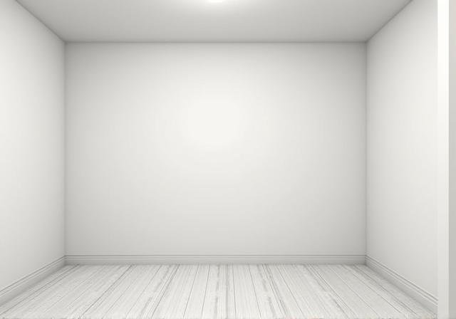 The same Burnaby basement, post-remediation, with clean, freshly painted walls.